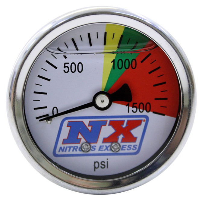 NX Nitrous Express Nitro Basınç Göstergesi (0-1500 PSI)