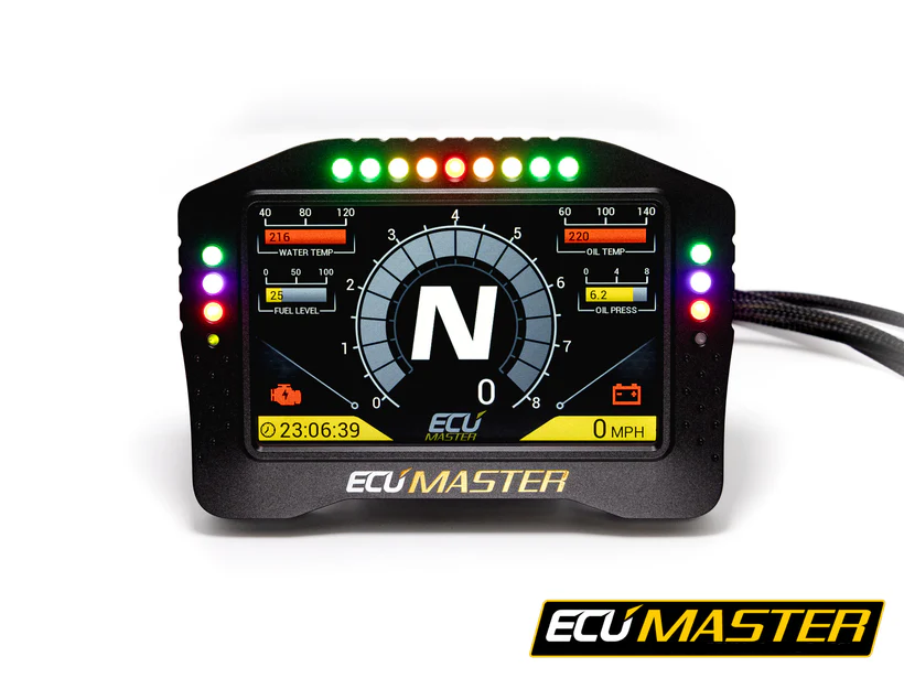 ECUMASTER ADU5 — Rev.2 IP65 Gelişmiş Dijital Ekran Ünitesi 5” (108x64.8mm) - Kayıt Özellikli