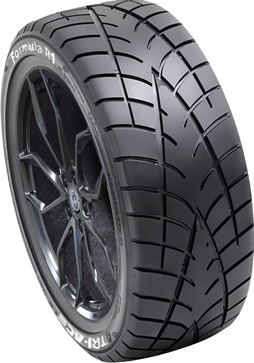 TRI-ACE Formula R1 Semi-Slick Bileşik 265/35R18 200AA Treadwear | 97W XL Profesyonel Yarış Lastiği