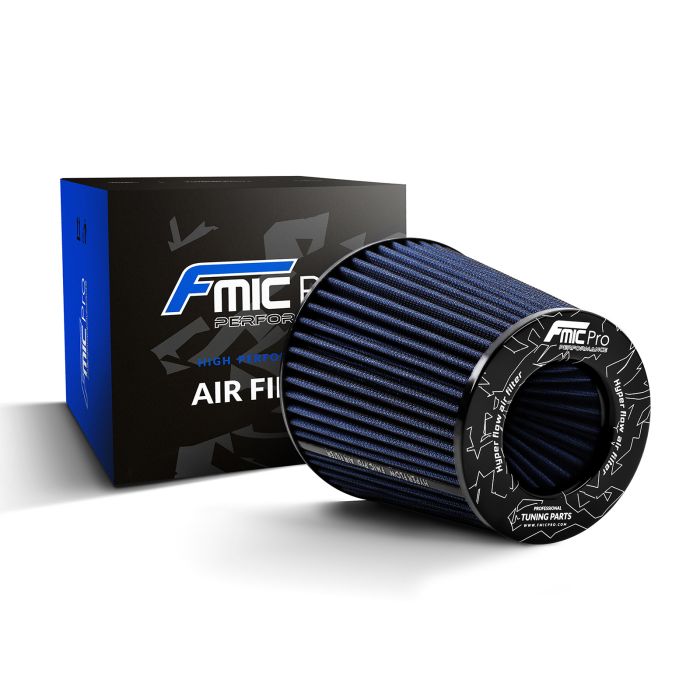 FMIC.Pro Performance Koni Have Filtresi Uzunluk 150mm Çap 76mm Mavi