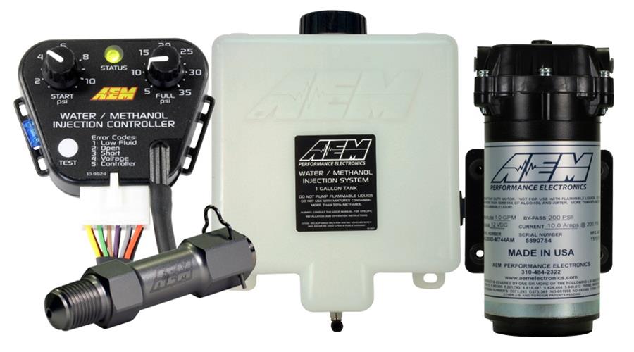 AEM V3 Su-Metanol Enjeksiyon Kiti 35 PSI Max Standard Controller - 1.15 Gallon Reservoir